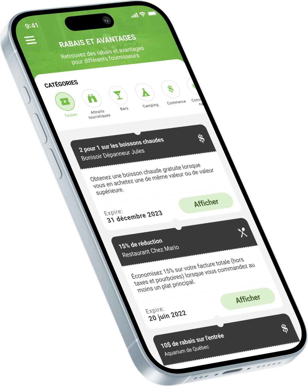 Téléchargez l'application iQuad