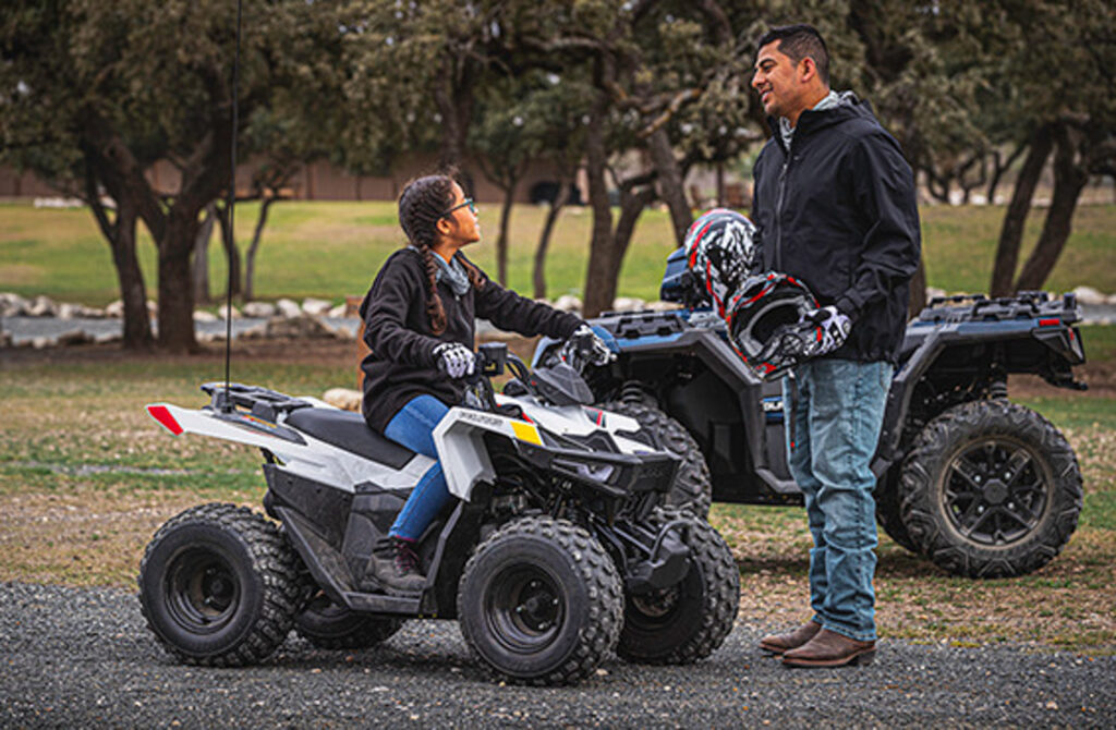 Emmener les enfants en quad, une aventure qui demande un peu de