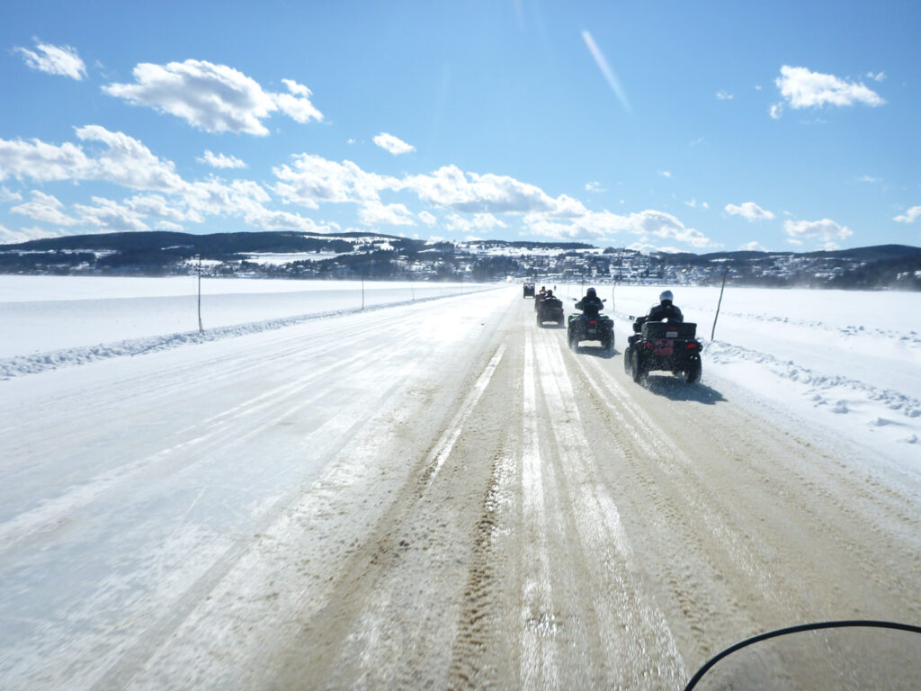 Pourquoi les sentiers quad ne sont-ils pas des billards en hiver ?