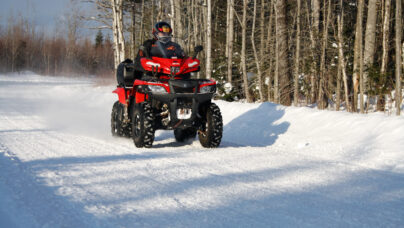 Pourquoi les sentiers quad ne sont-ils pas des billards en hiver ?