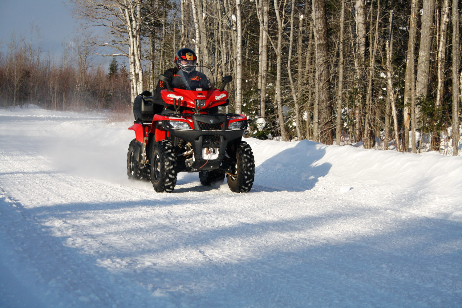 Pourquoi les sentiers quad ne sont-ils pas des billards en hiver ?